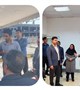 بازدید ریاست دانشگاه از دانشکده پرستاری و مامایی